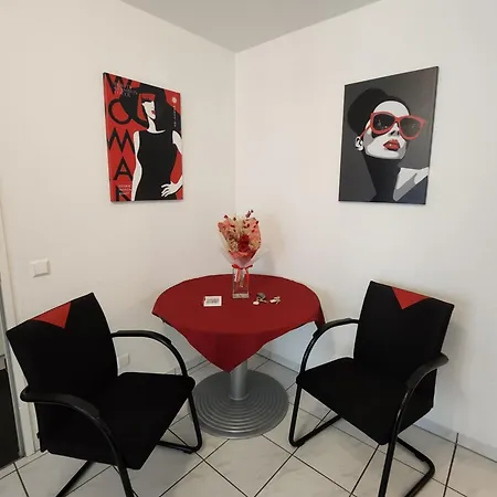 Premium 2-Zimmer-Ferienwohnung Im Kurviertel 206 דירה באד קראוצנבאך