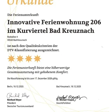 Innovative 2-zimmer-ferienwohnung Am Kurpark 206 Apartment *